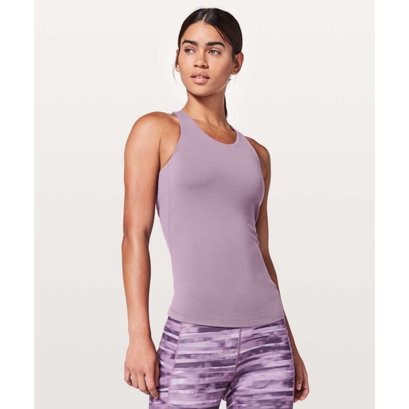 LULULEMON Sweat Reps 2 In 1 Tank Violetta - Picture 2 of 8
